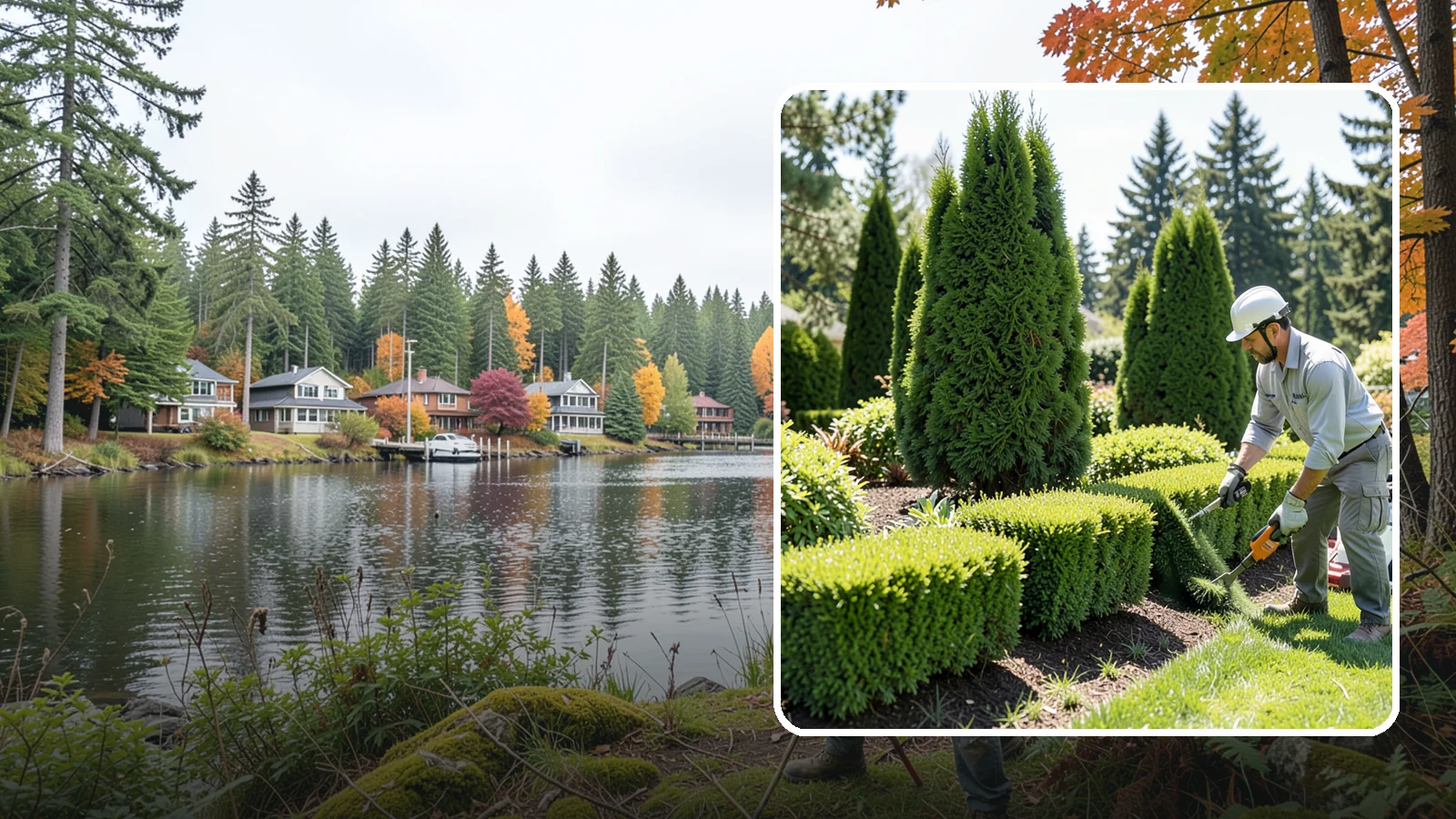 Formal Hedge Trimming in La Conner, Skagit County, WA - Precision formal hedge trimming that delivers the crisp, level lines and sharp geometry a manicured landscape demands.