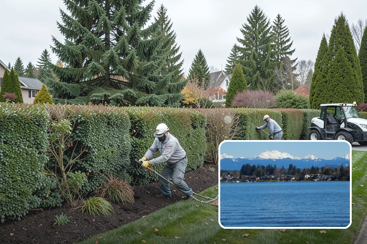 Formal Hedge Trimming in Lake Stevens, Snohomish County, WA - Delivers crisp, level, geometric lines