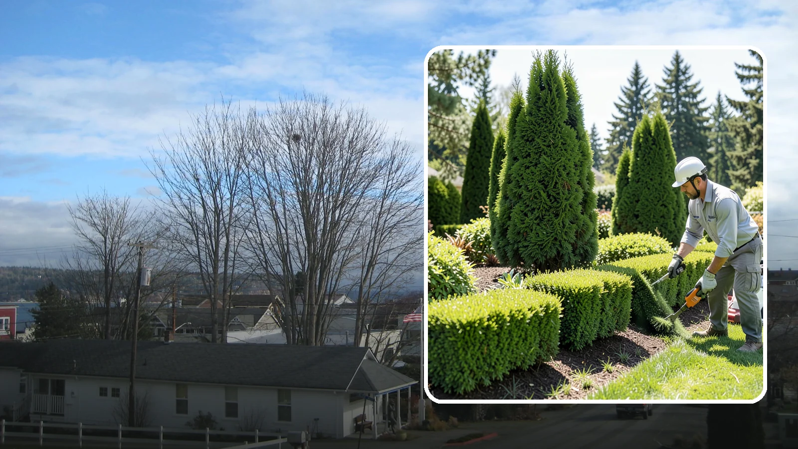 Formal Hedge Trimming in Langley, Island County, WA - Precision formal hedge trimming that delivers the crisp, level lines and sharp geometry a manicured landscape demands.