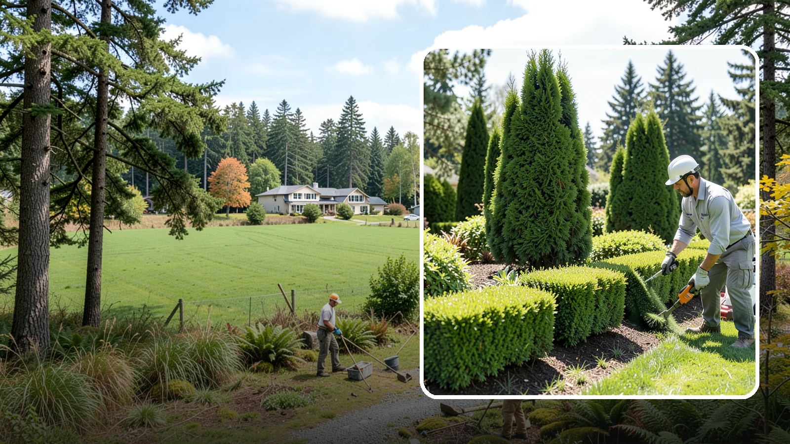 Formal Hedge Trimming in Lyman, Skagit County, WA - Precision formal hedge trimming that delivers the crisp, level lines and sharp geometry a manicured landscape demands.