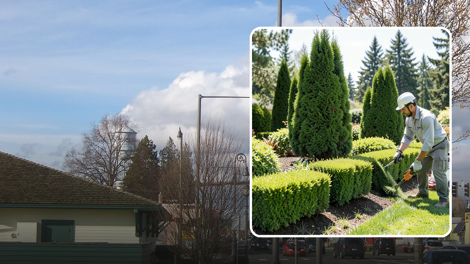 Formal Hedge Trimming in Marysville, Snohomish County, WA - Precision formal hedge trimming that delivers the crisp, level lines and sharp geometry a manicured landscape demands.