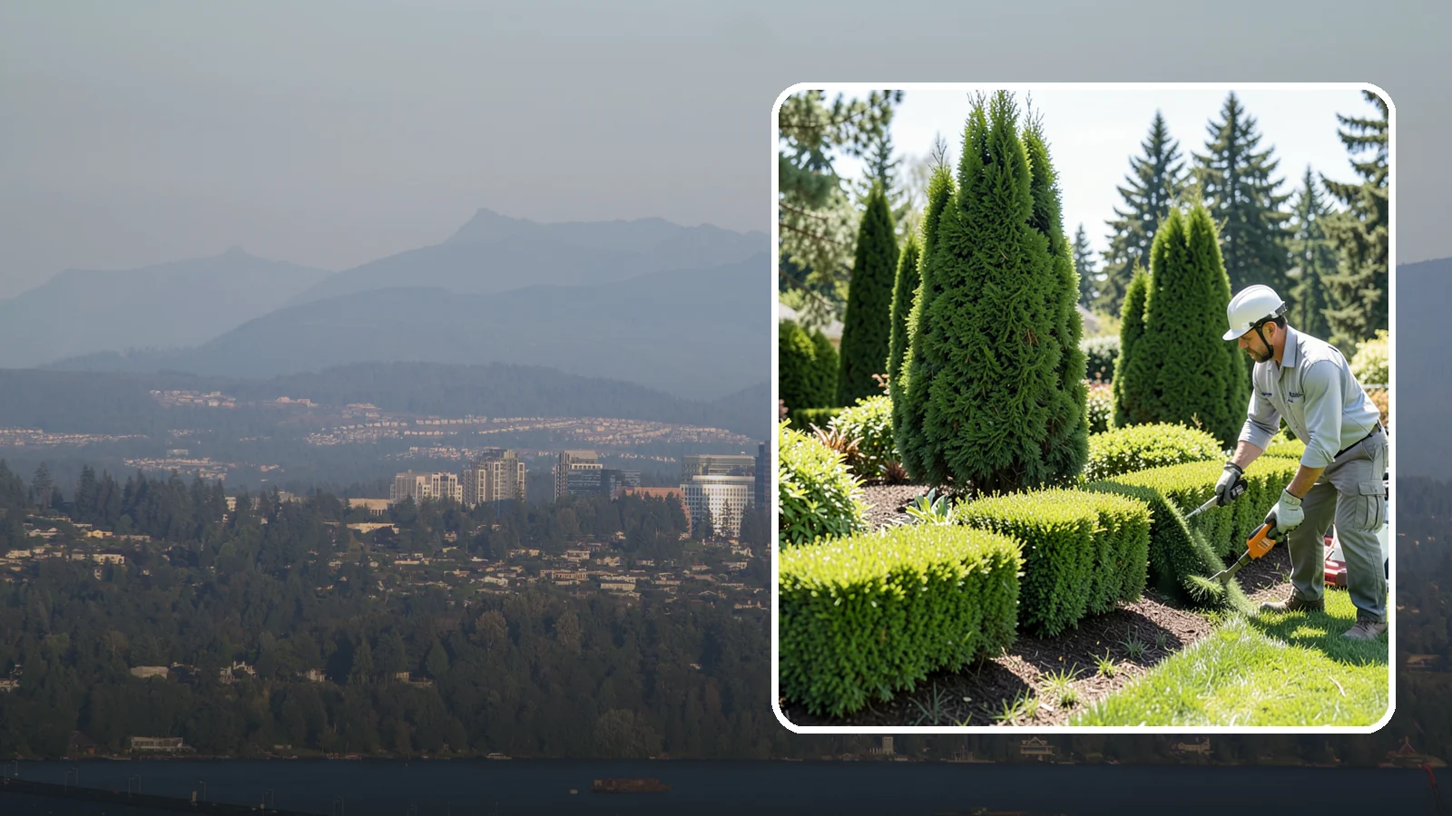 Formal Hedge Trimming in Medina, King County, WA - Precision formal hedge trimming that delivers the crisp, level lines and sharp geometry a manicured landscape demands.