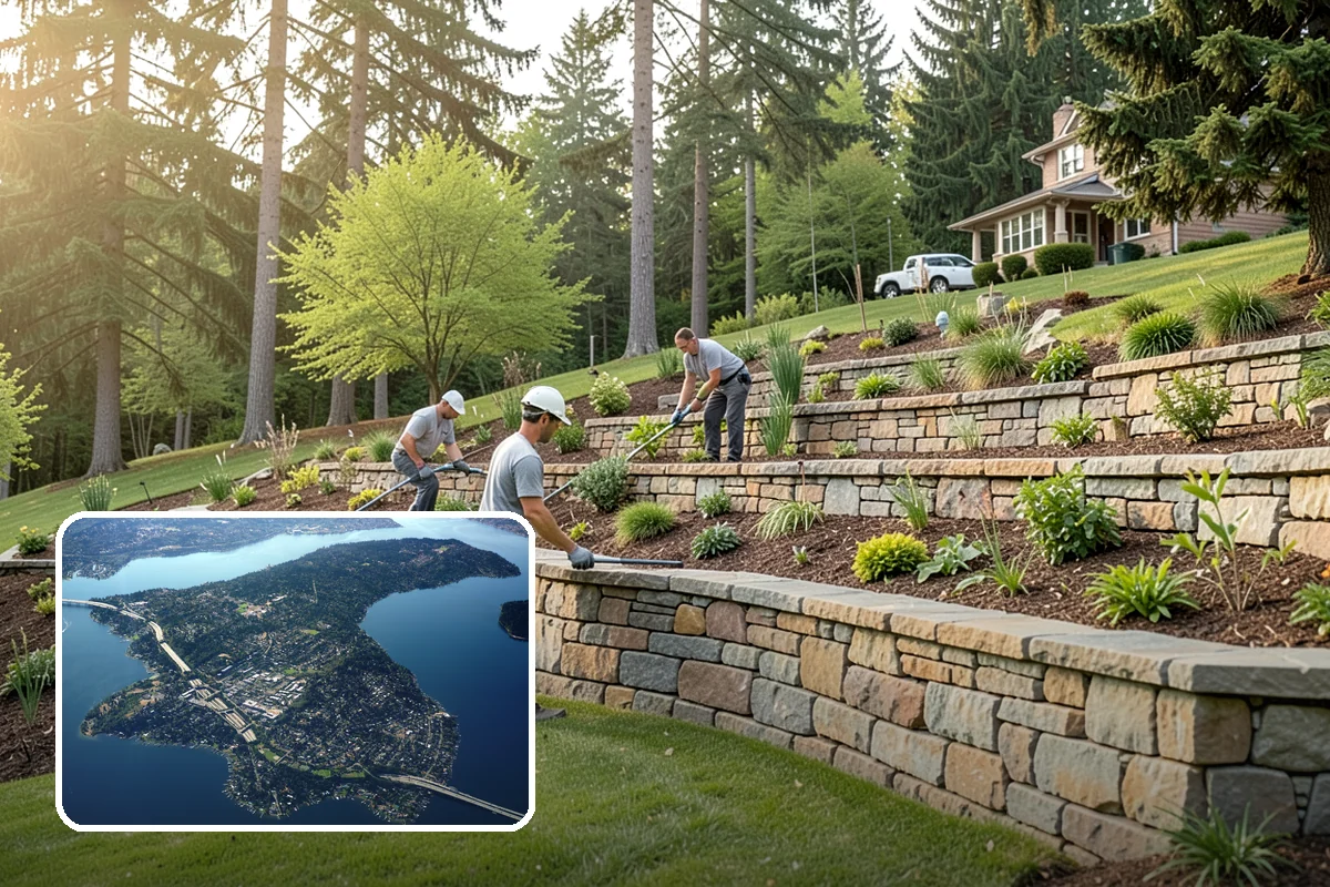 Formal Hedge Trimming in Mercer Island, King County, WA - Delivers crisp, level, geometric lines