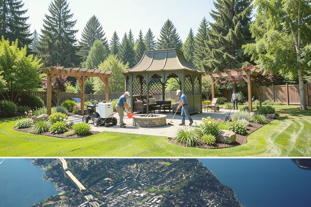 Formal Hedge Trimming in Mercer Island, King County, WA - Shape in late spring and again in mid-to-late summer to keep formal lines crisp through the growing season.