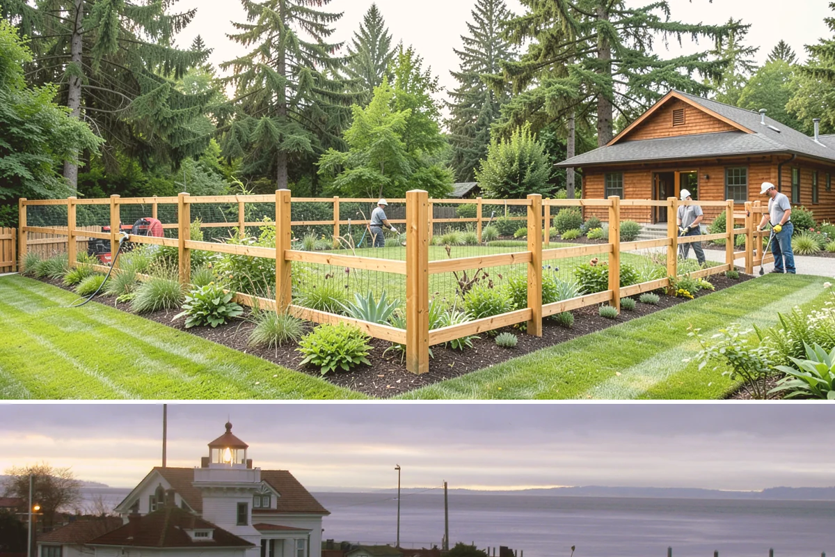 Formal Hedge Trimming in Mukilteo, Snohomish County, WA - Shape in late spring and again in mid-to-late summer to keep formal lines crisp through the growing season.