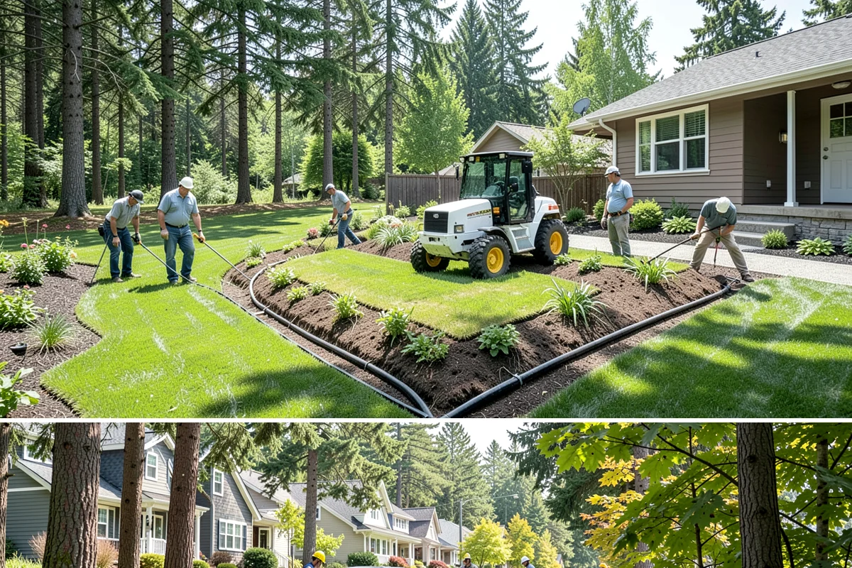 Formal Hedge Trimming in Normandy Park, King County, WA - Shape in late spring and again in mid-to-late summer to keep formal lines crisp through the growing season.