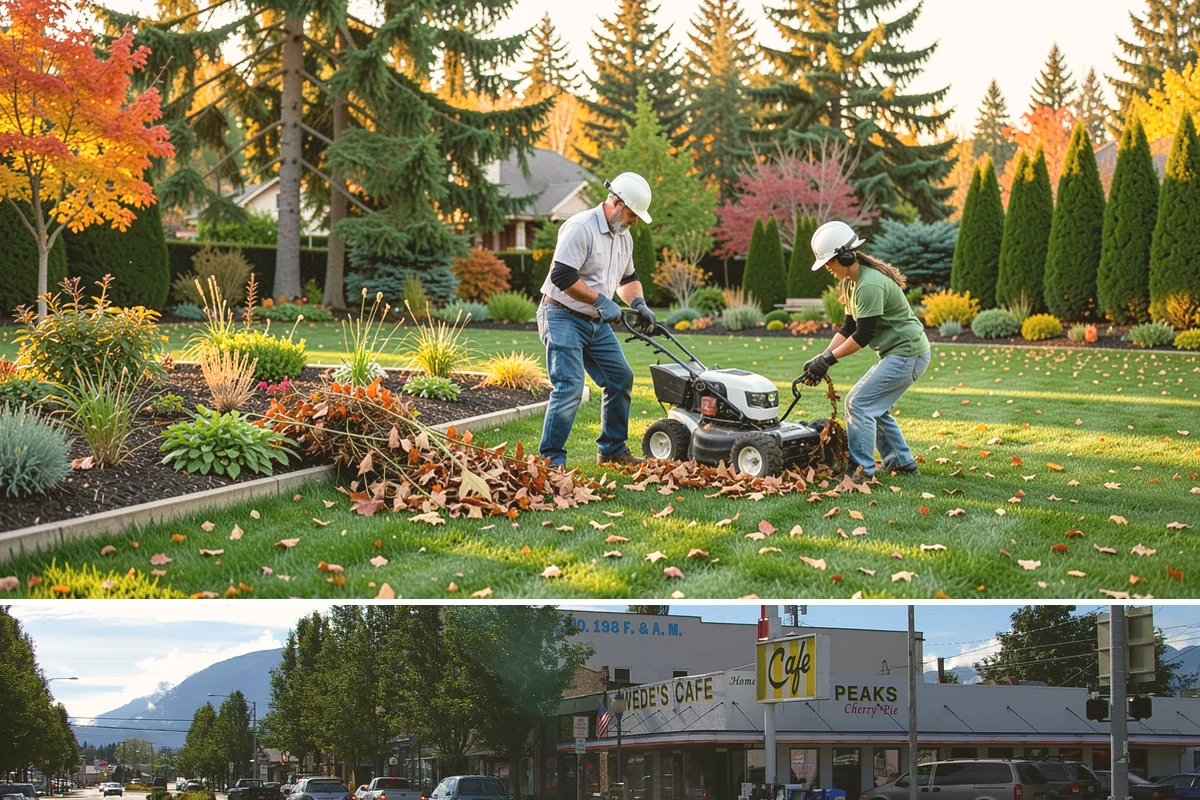 Formal Hedge Trimming in North Bend, King County, WA - Shape in late spring and again in mid-to-late summer to keep formal lines crisp through the growing season.