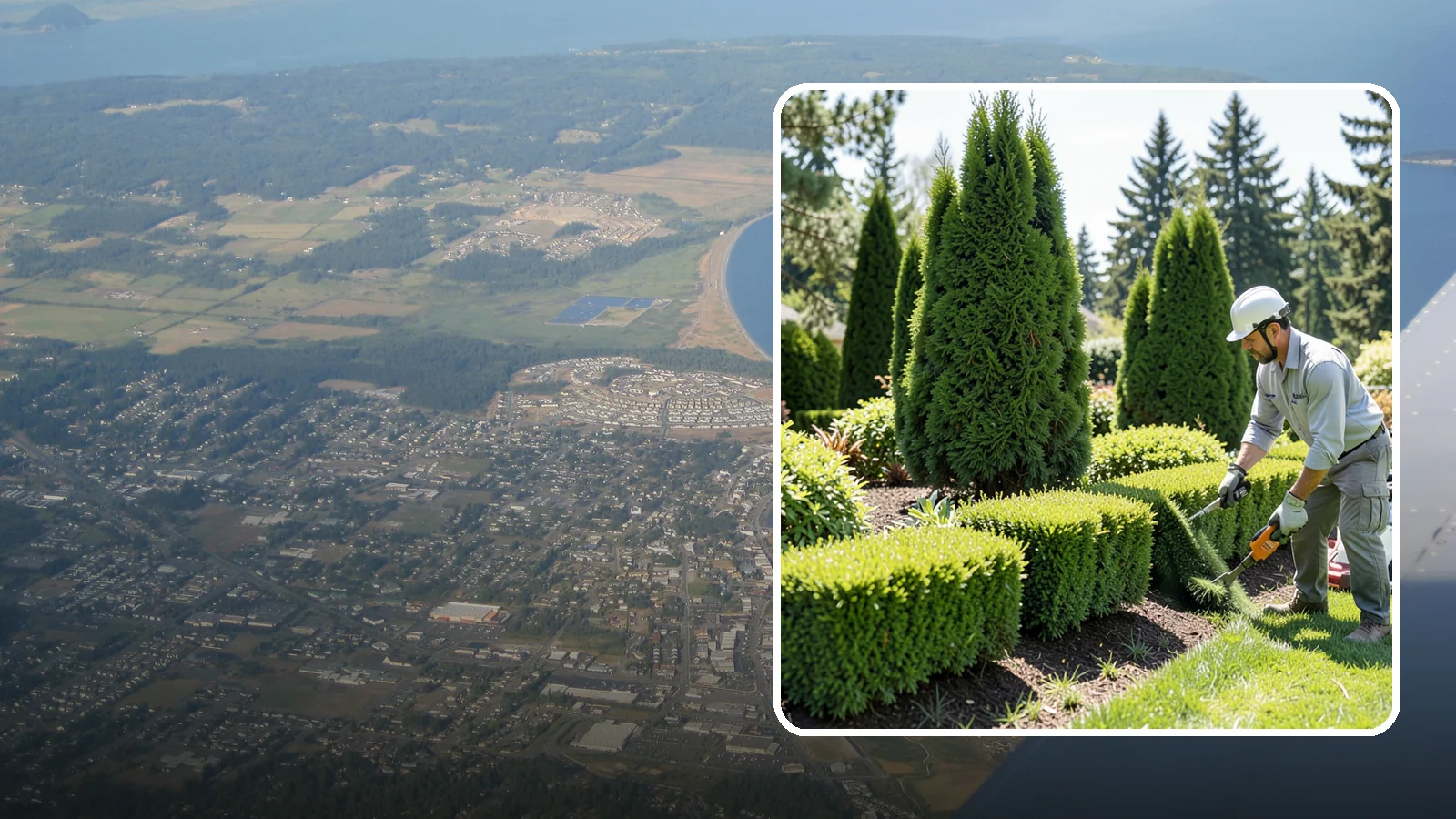 Formal Hedge Trimming in Oak Harbor, Island County, WA - Precision formal hedge trimming that delivers the crisp, level lines and sharp geometry a manicured landscape demands.