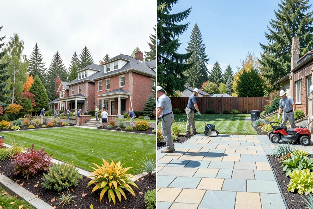 Formal Hedge Trimming in Pacific, King County, WA - Set string lines and reference points for level cuts