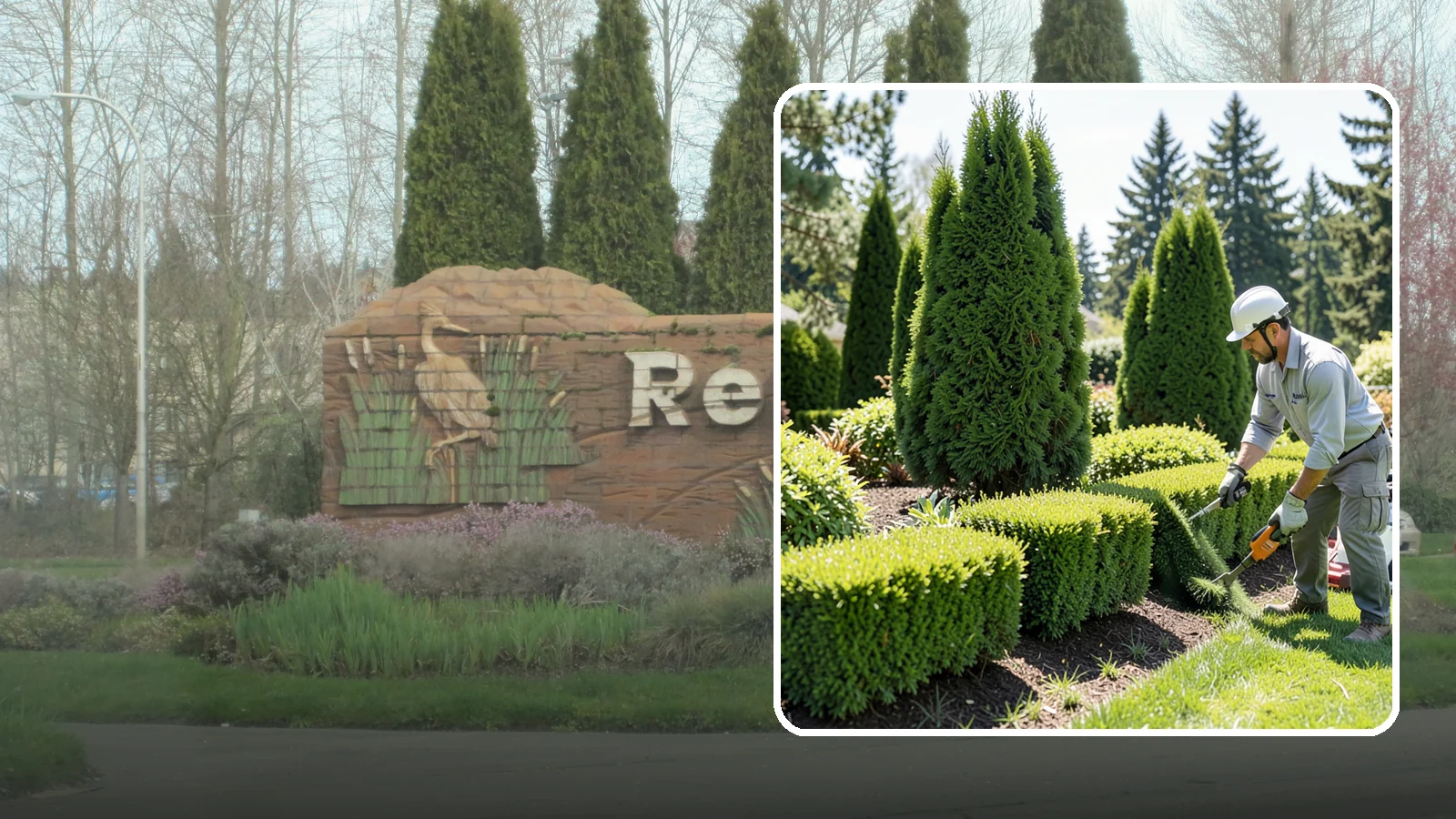 Formal Hedge Trimming in Renton, King County, WA - Precision formal hedge trimming that delivers the crisp, level lines and sharp geometry a manicured landscape demands.