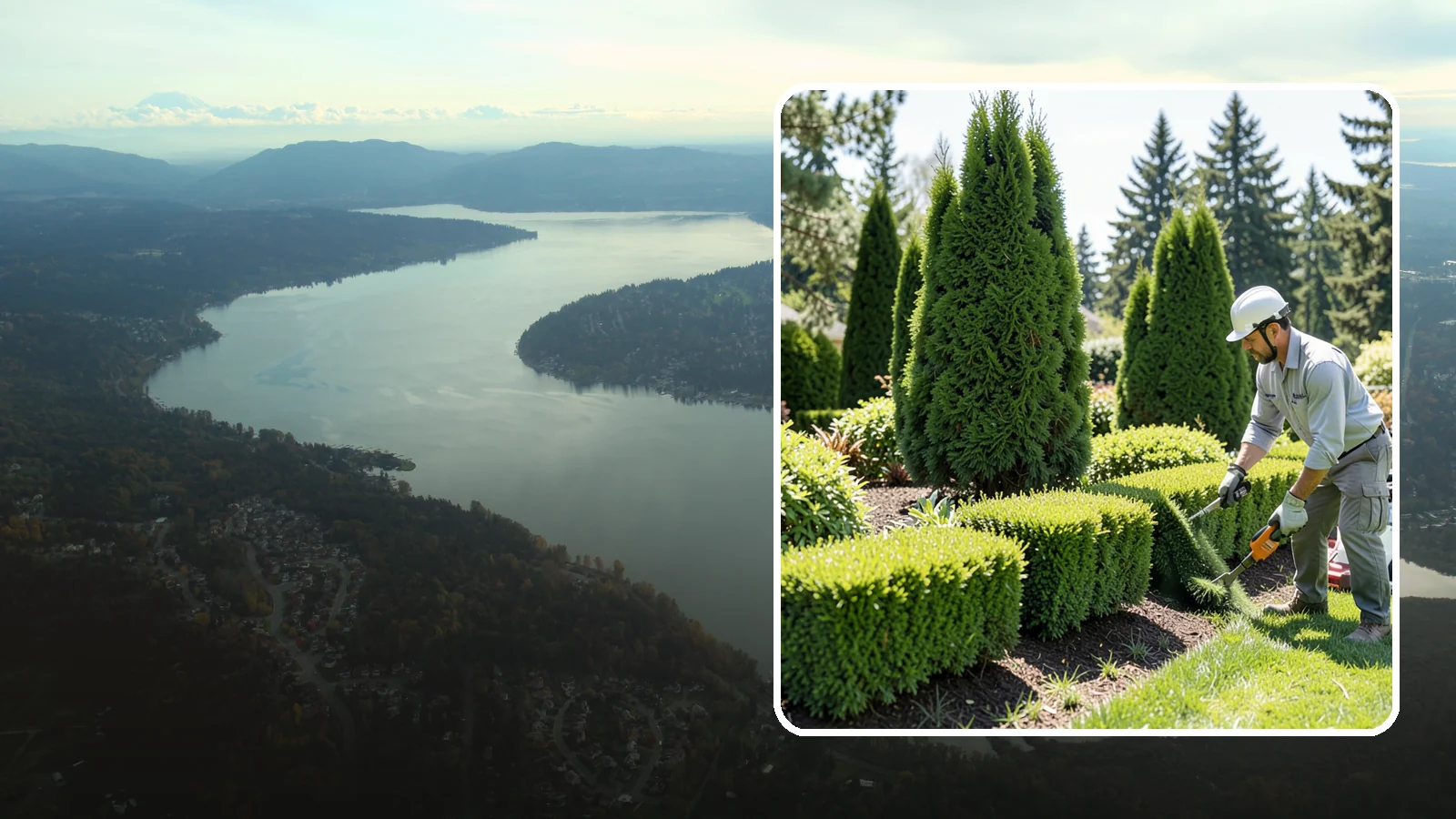 Formal Hedge Trimming in Sammamish, King County, WA - Precision formal hedge trimming that delivers the crisp, level lines and sharp geometry a manicured landscape demands.