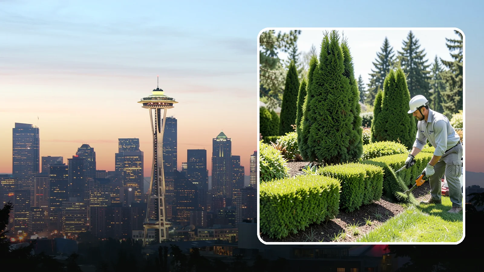 Formal Hedge Trimming in Seattle, King County, WA - Precision formal hedge trimming that delivers the crisp, level lines and sharp geometry a manicured landscape demands.