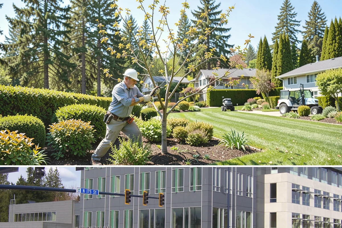 Formal Hedge Trimming in Shoreline, King County, WA - Shape in late spring and again in mid-to-late summer to keep formal lines crisp through the growing season.