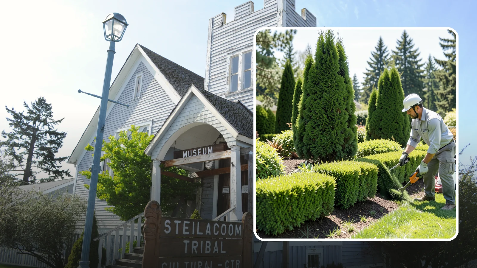 Formal Hedge Trimming in Steilacoom, Pierce County, WA - Precision formal hedge trimming that delivers the crisp, level lines and sharp geometry a manicured landscape demands.