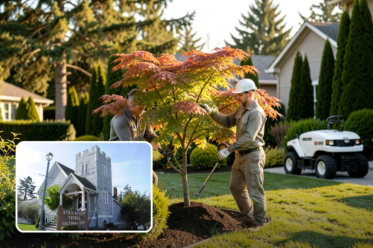 Formal Hedge Trimming in Steilacoom, Pierce County, WA - Delivers crisp, level, geometric lines