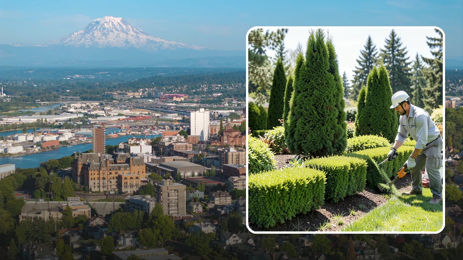Formal Hedge Trimming in Tacoma, Pierce County, WA - Precision formal hedge trimming that delivers the crisp, level lines and sharp geometry a manicured landscape demands.