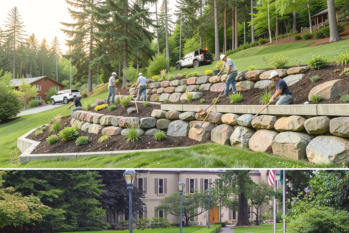 Formal Hedge Trimming in Woodinville, King County, WA - Shape in late spring and again in mid-to-late summer to keep formal lines crisp through the growing season.