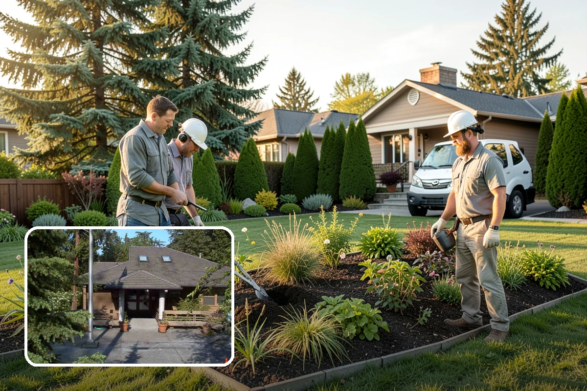 Formal Hedge Trimming in Yarrow Point, King County, WA - Delivers crisp, level, geometric lines