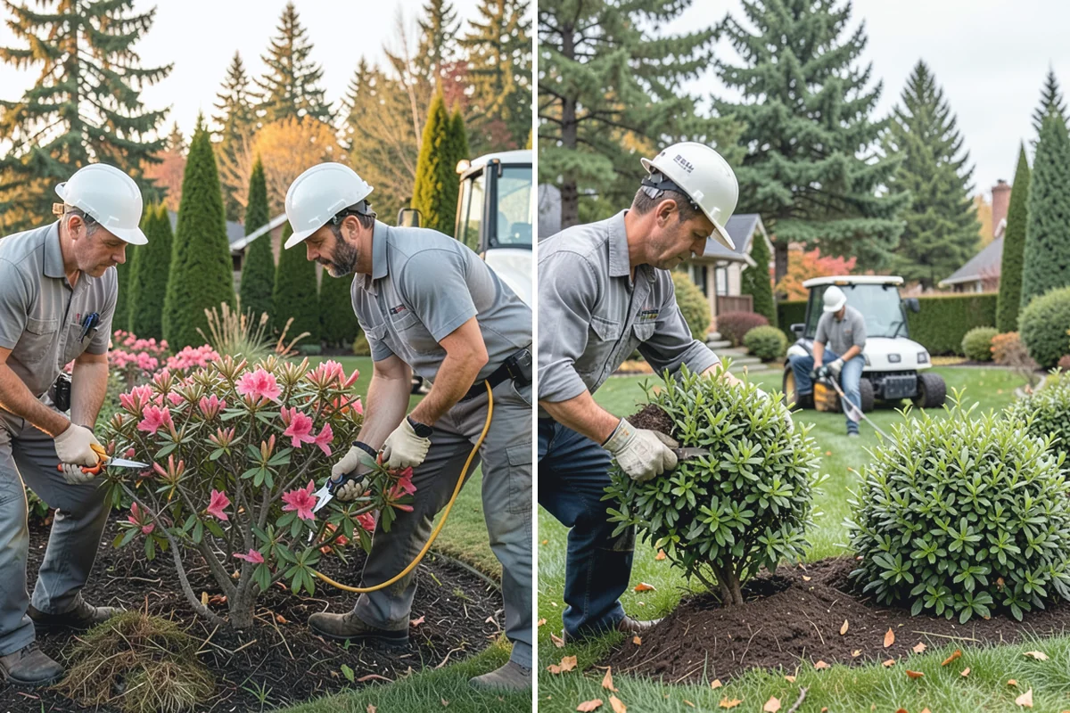 Forsythia Pruning in Bonney Lake, Pierce County, WA - Prune immediately after the early-spring bloom fades