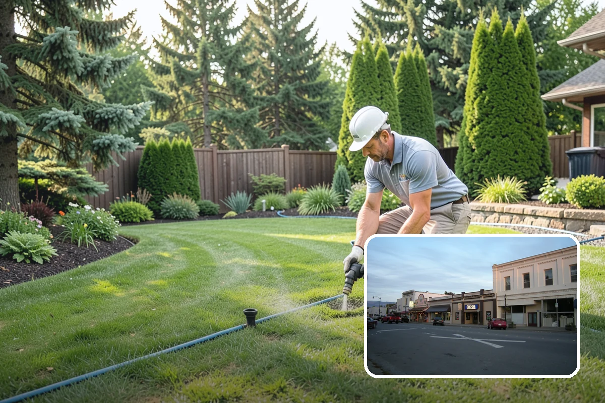 Forsythia Pruning in Burlington, Skagit County, WA - Protects next spring's golden blooms by pruning right after flowering