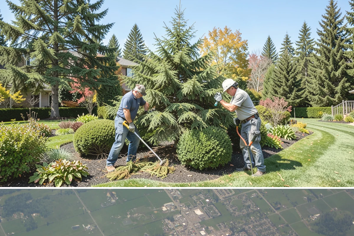 Forsythia Pruning in Enumclaw, King County, WA - In the PNW, prune forsythia right after its early-spring bloom fades so the plant has the full season to set buds for next year's...