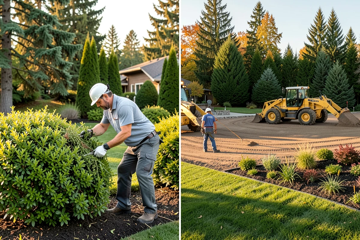 Forsythia Pruning in Fircrest, Pierce County, WA - Prune immediately after the early-spring bloom fades