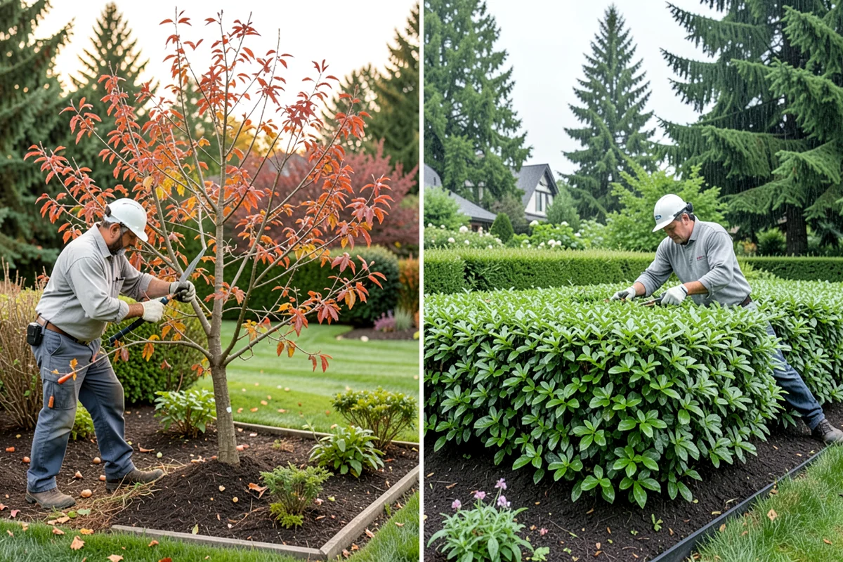 Forsythia Pruning in Hunts Point, King County, WA - Prune immediately after the early-spring bloom fades