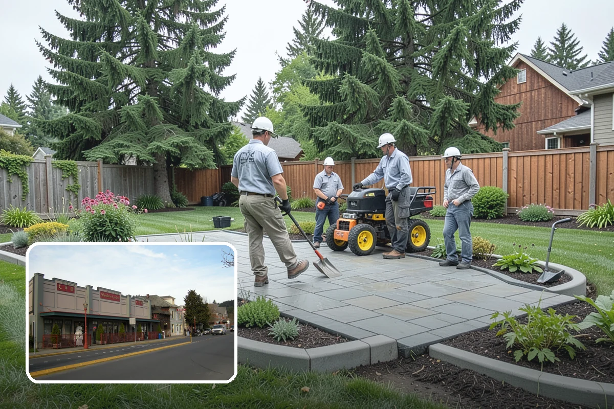 Forsythia Pruning in Issaquah, King County, WA - Protects next spring's golden blooms by pruning right after flowering