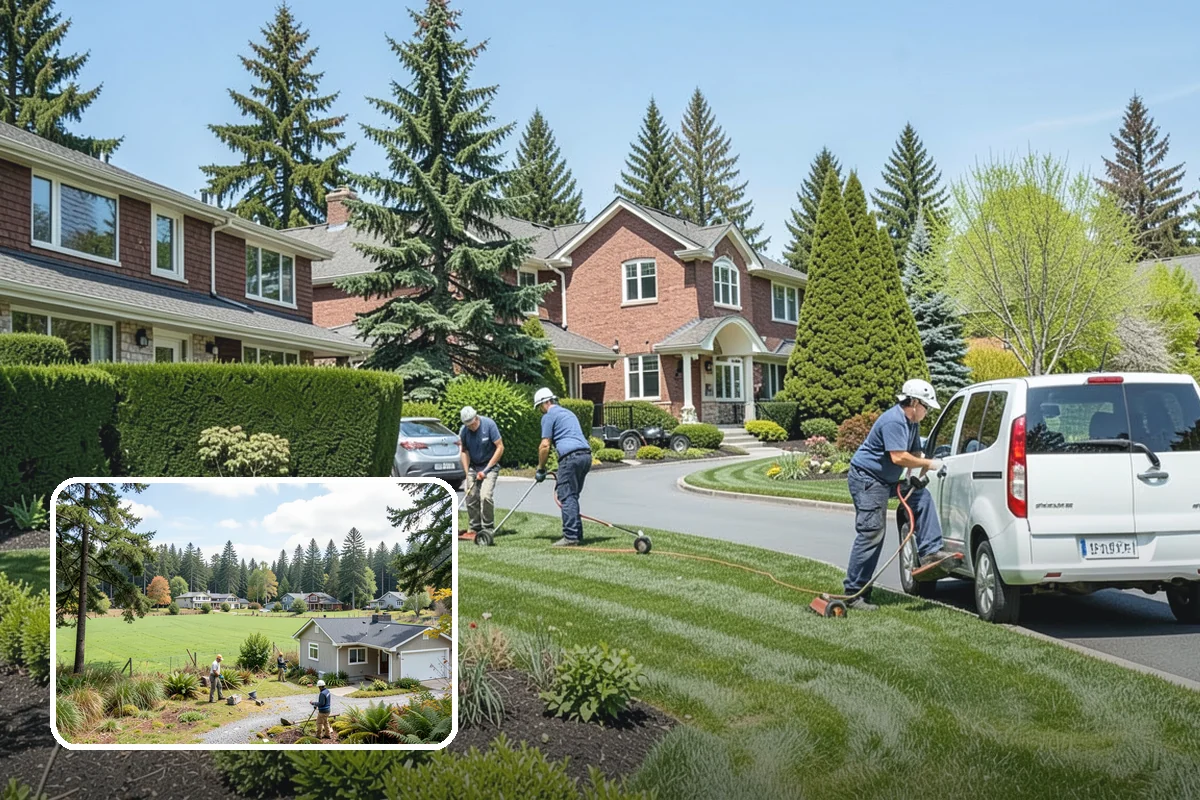 Forsythia Pruning in Lyman, Skagit County, WA - Protects next spring's golden blooms by pruning right after flowering