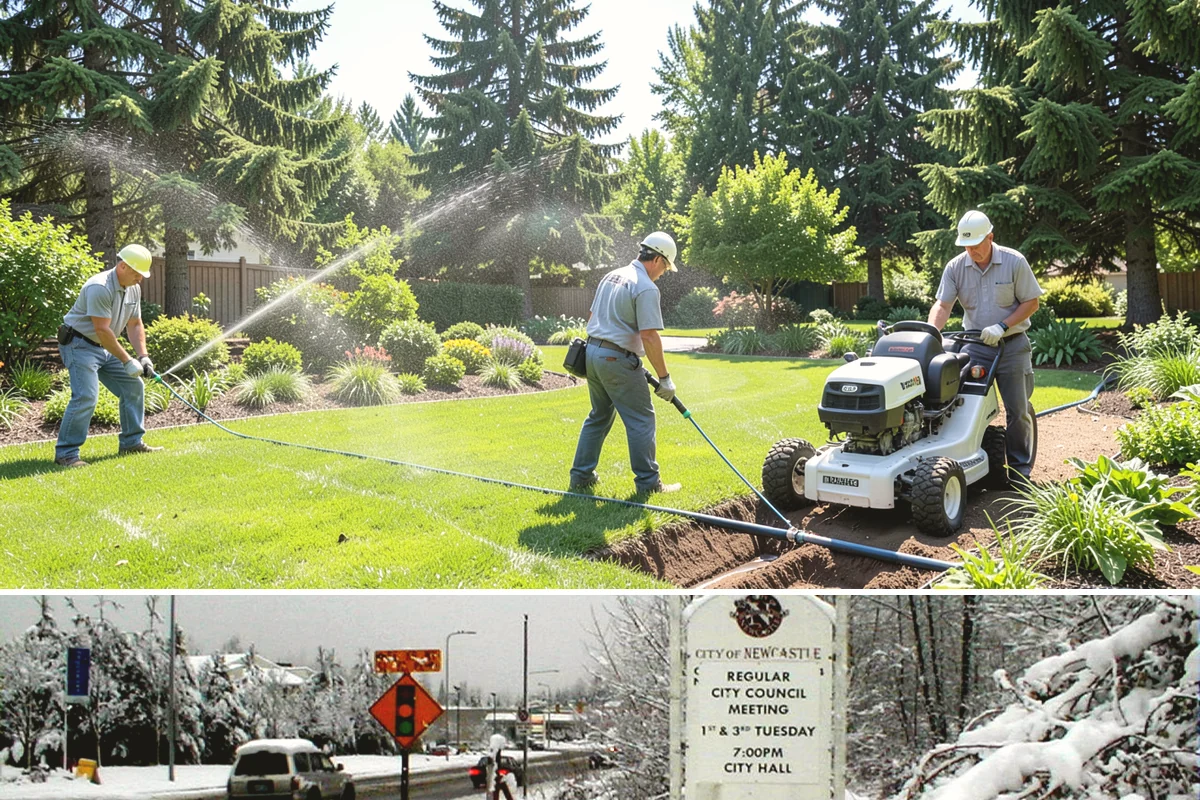Forsythia Pruning in Newcastle, King County, WA - In the PNW, prune forsythia right after its early-spring bloom fades so the plant has the full season to set buds for next year's...