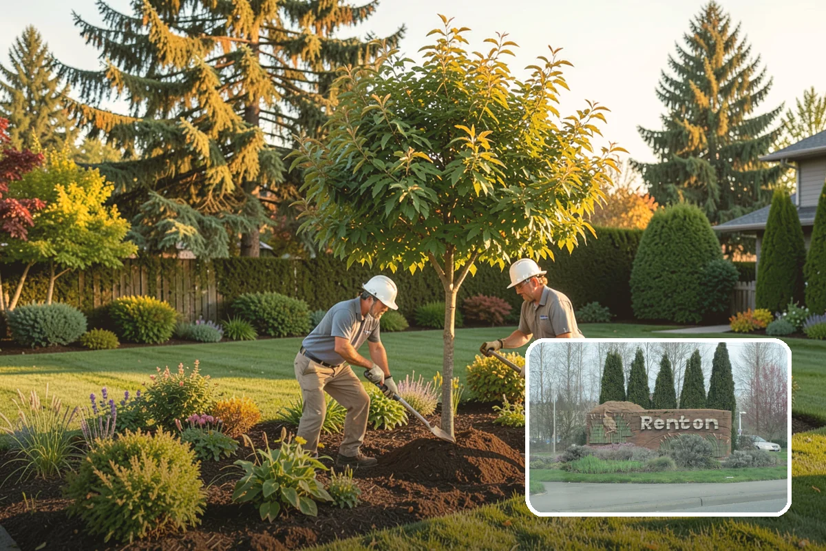 Forsythia Pruning in Renton, King County, WA - Protects next spring's golden blooms by pruning right after flowering