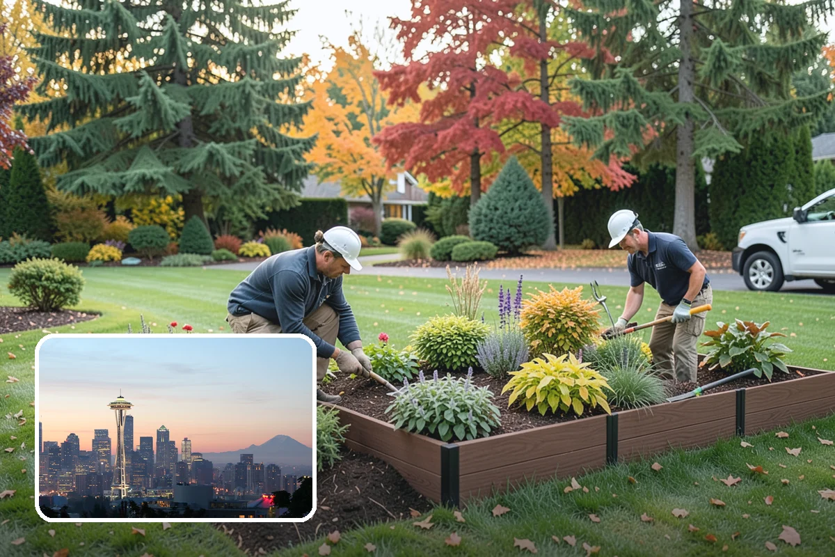 Forsythia Pruning in Seattle, King County, WA - Protects next spring's golden blooms by pruning right after flowering