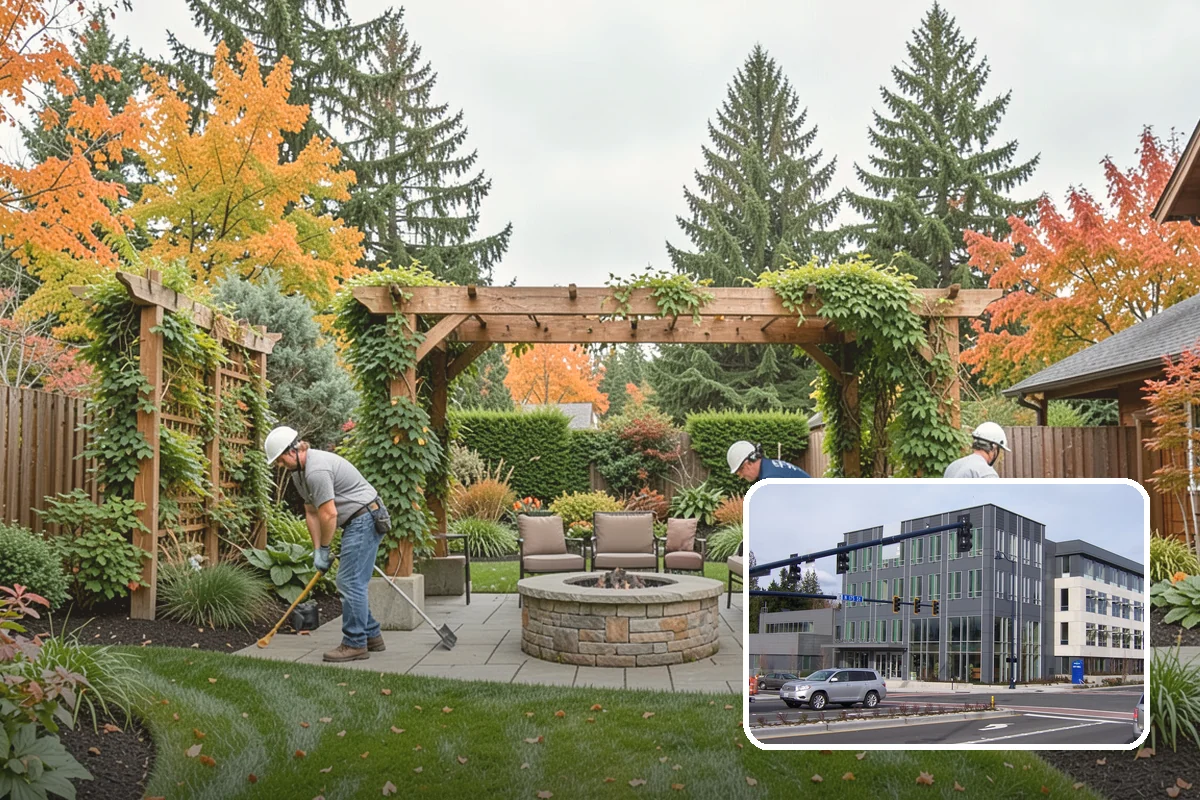Forsythia Pruning in Shoreline, King County, WA - Protects next spring's golden blooms by pruning right after flowering