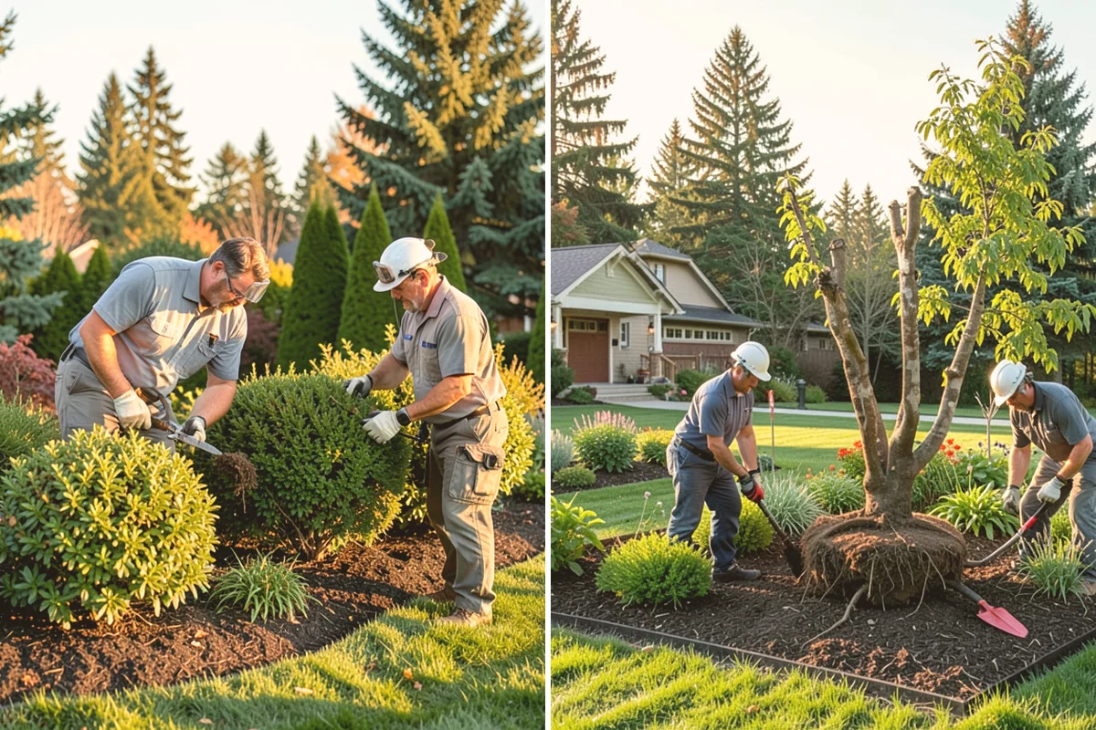 Forsythia Pruning in Stanwood, Snohomish County, WA - Prune immediately after the early-spring bloom fades