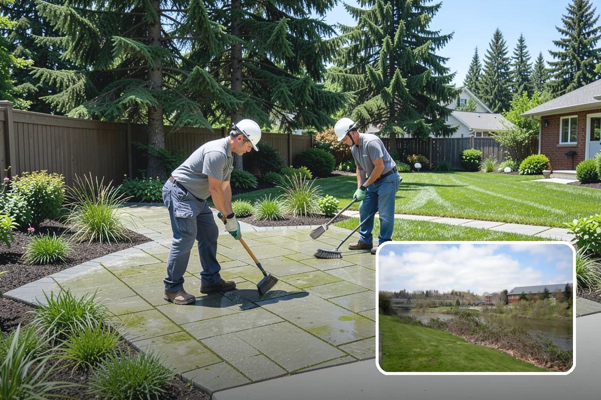 Forsythia Pruning in Tukwila, King County, WA - Protects next spring's golden blooms by pruning right after flowering