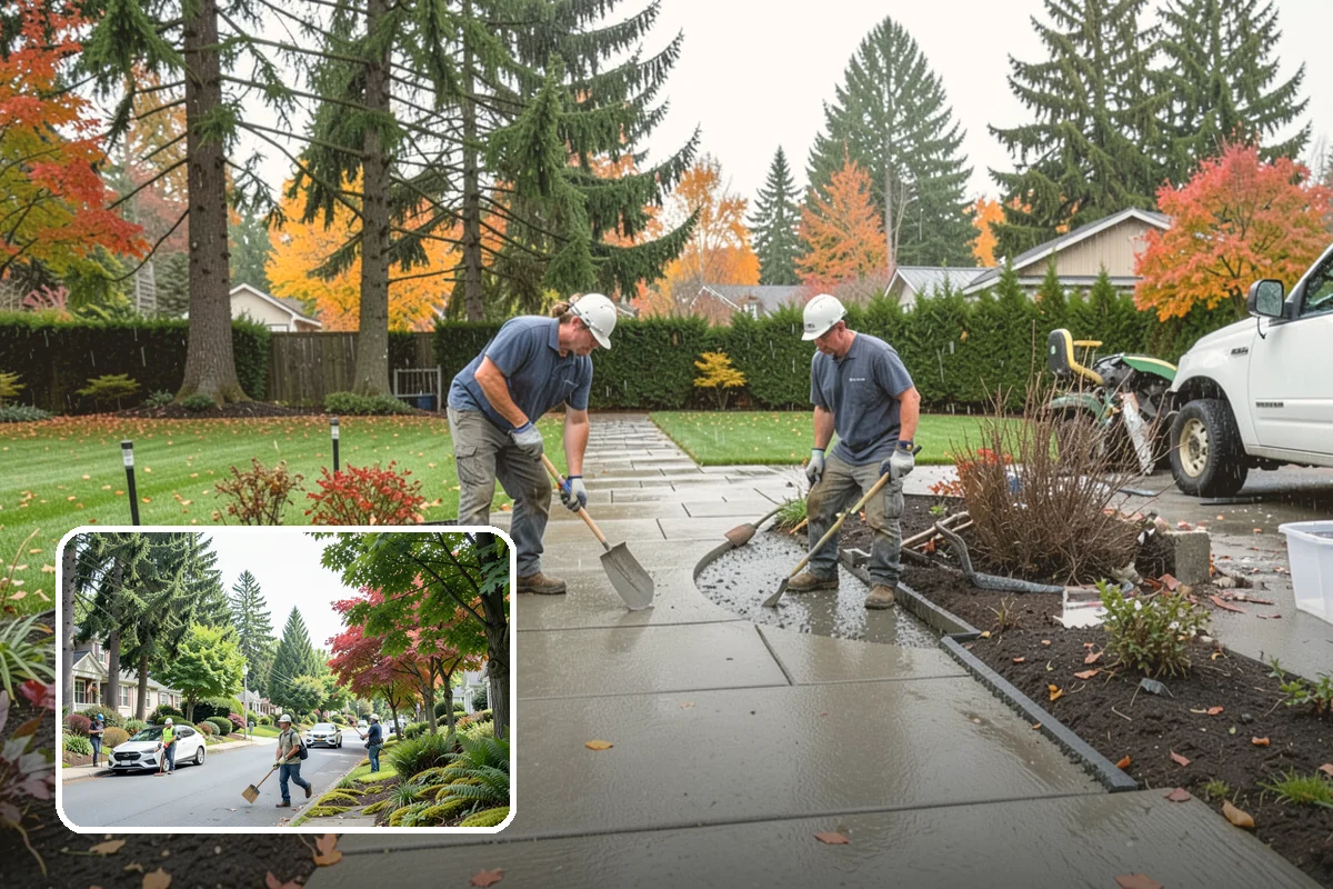 Fountain Installation in Beaux Arts Village, King County, WA - Compact water accent for any space