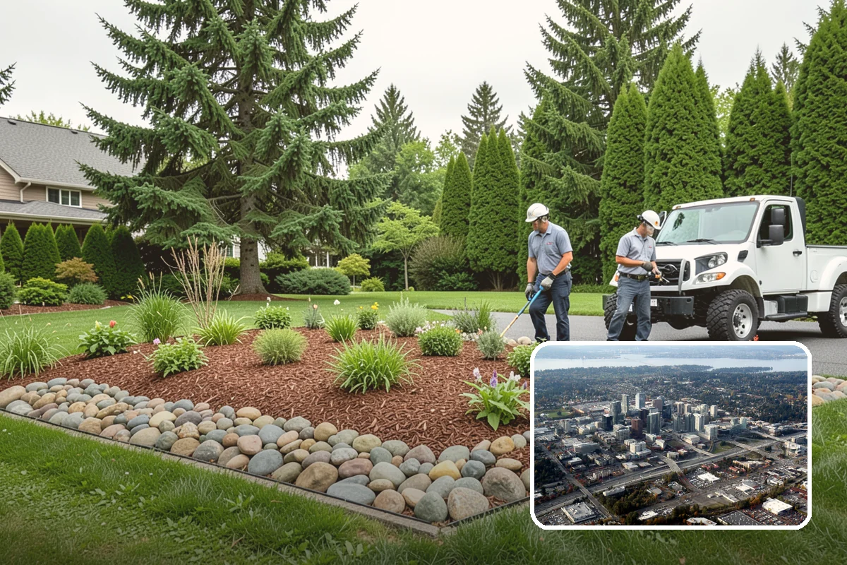 Fountain Installation in Bellevue, King County, WA - Compact water accent for any space