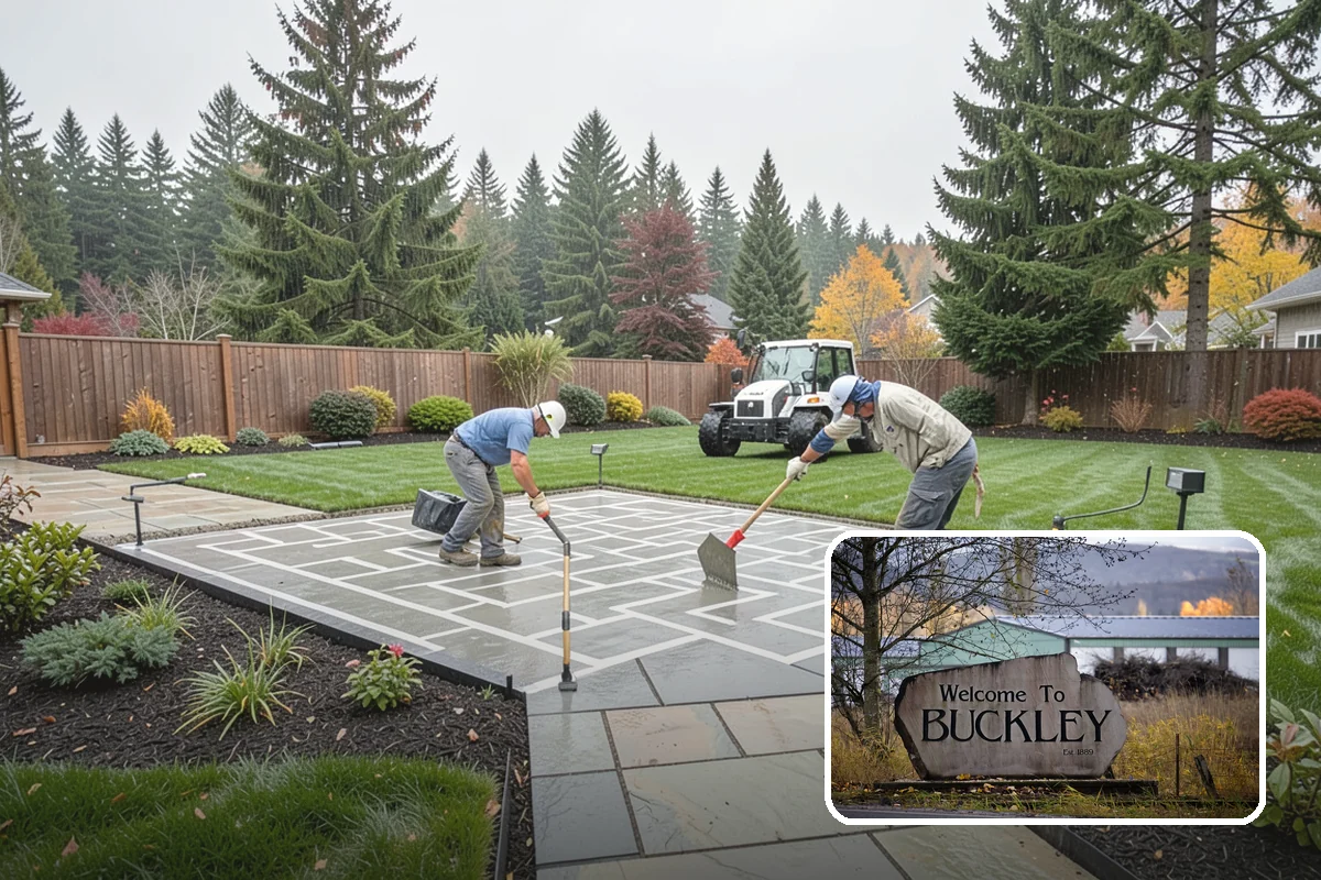Fountain Installation in Buckley, Pierce County, WA - Compact water accent for any space