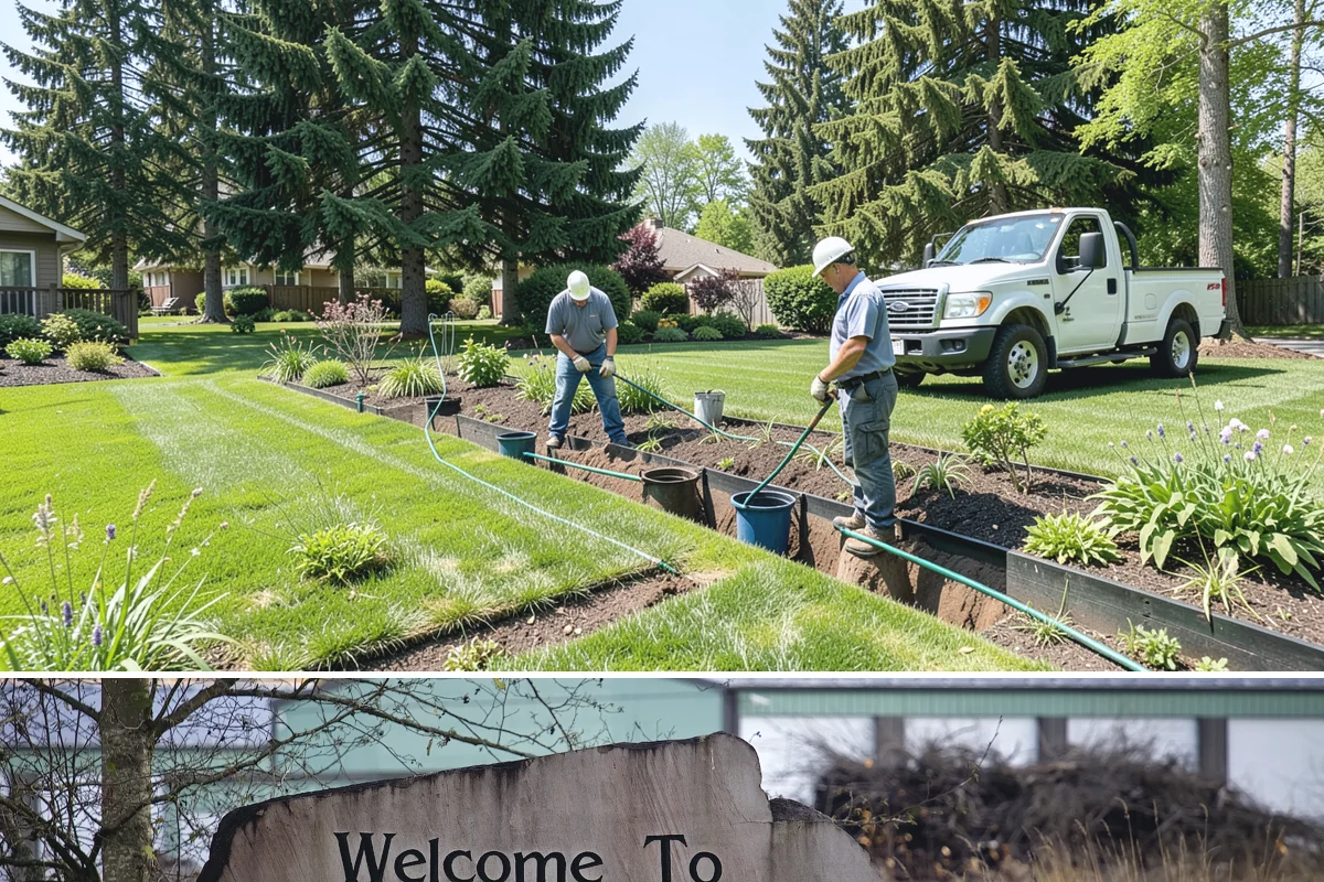Fountain Installation in Buckley, Pierce County, WA - Best installed spring through fall.