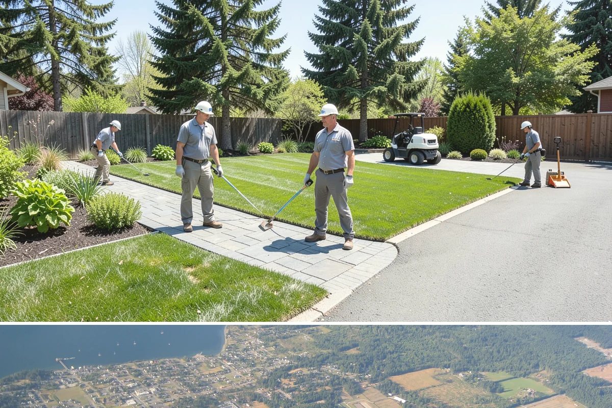 Fountain Installation in Coupeville, Island County, WA - Best installed spring through fall.