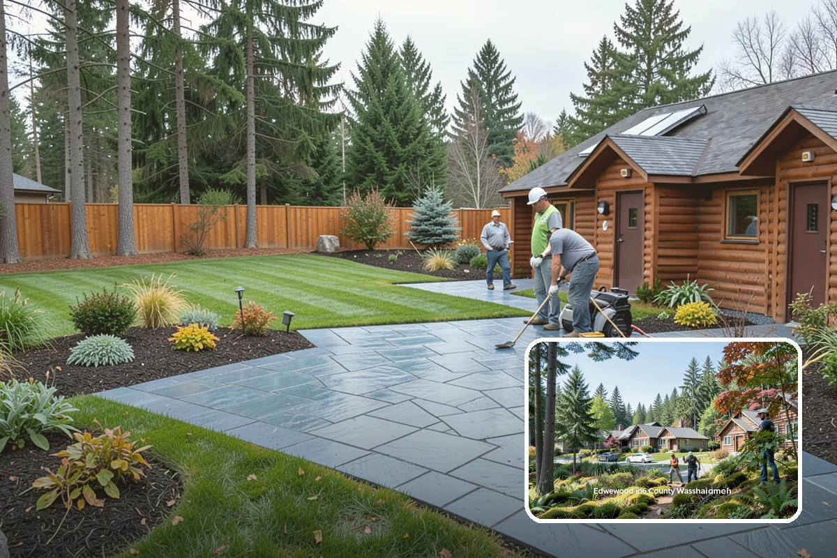 Fountain Installation in Edgewood, Pierce County, WA - Compact water accent for any space