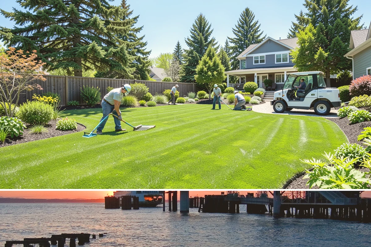 Fountain Installation in Edmonds, Snohomish County, WA - Best installed spring through fall.