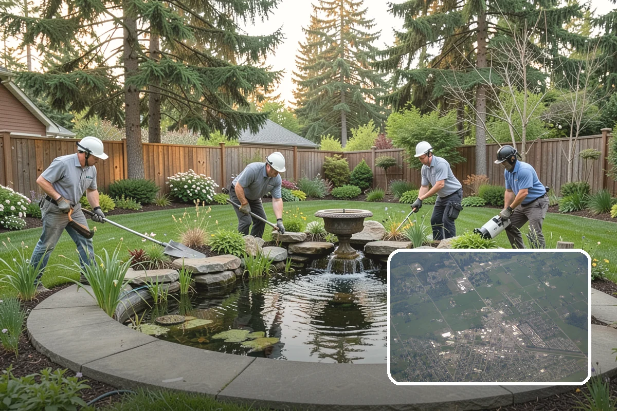 Fountain Installation in Enumclaw, King County, WA - Compact water accent for any space