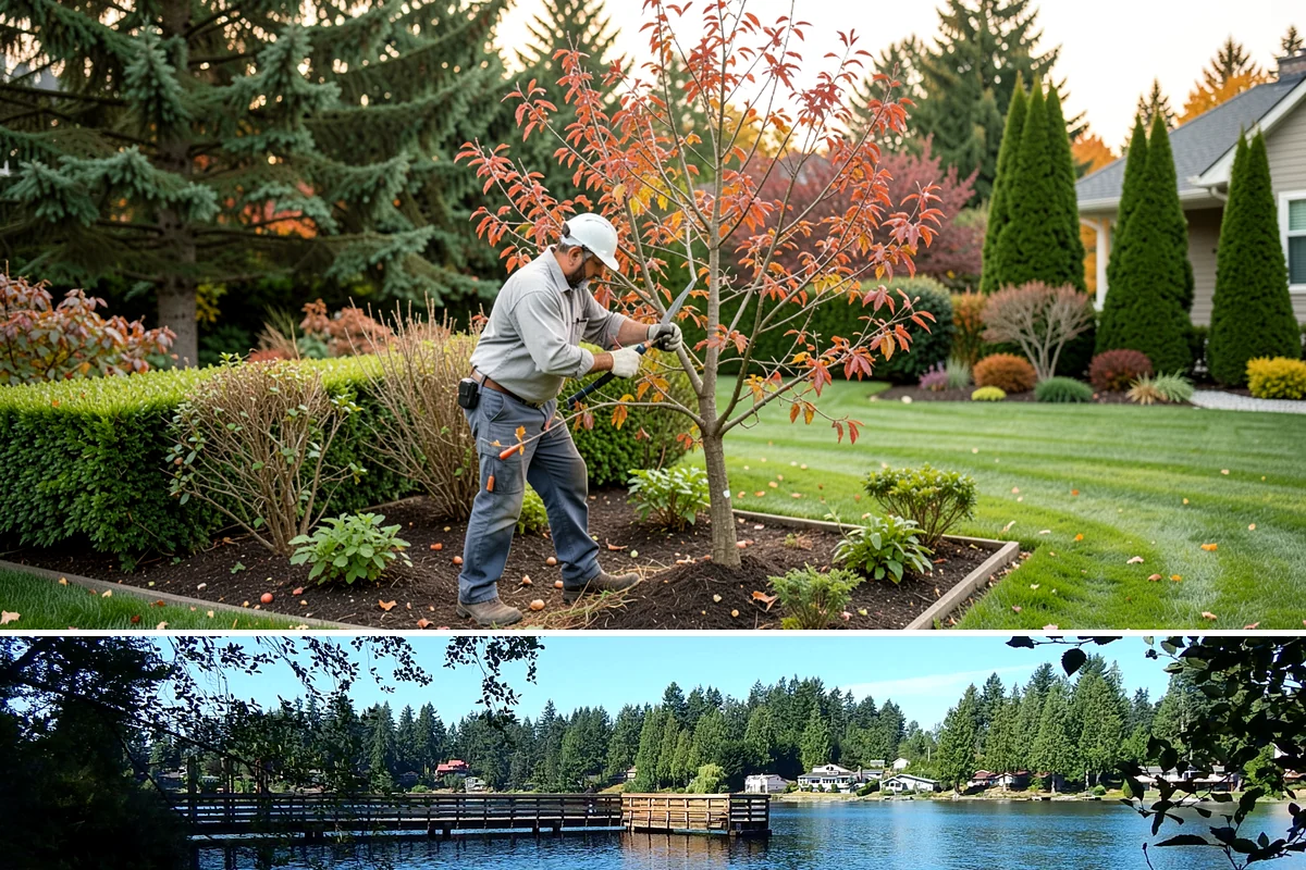 Fountain Installation in Federal Way, King County, WA - Best installed spring through fall.