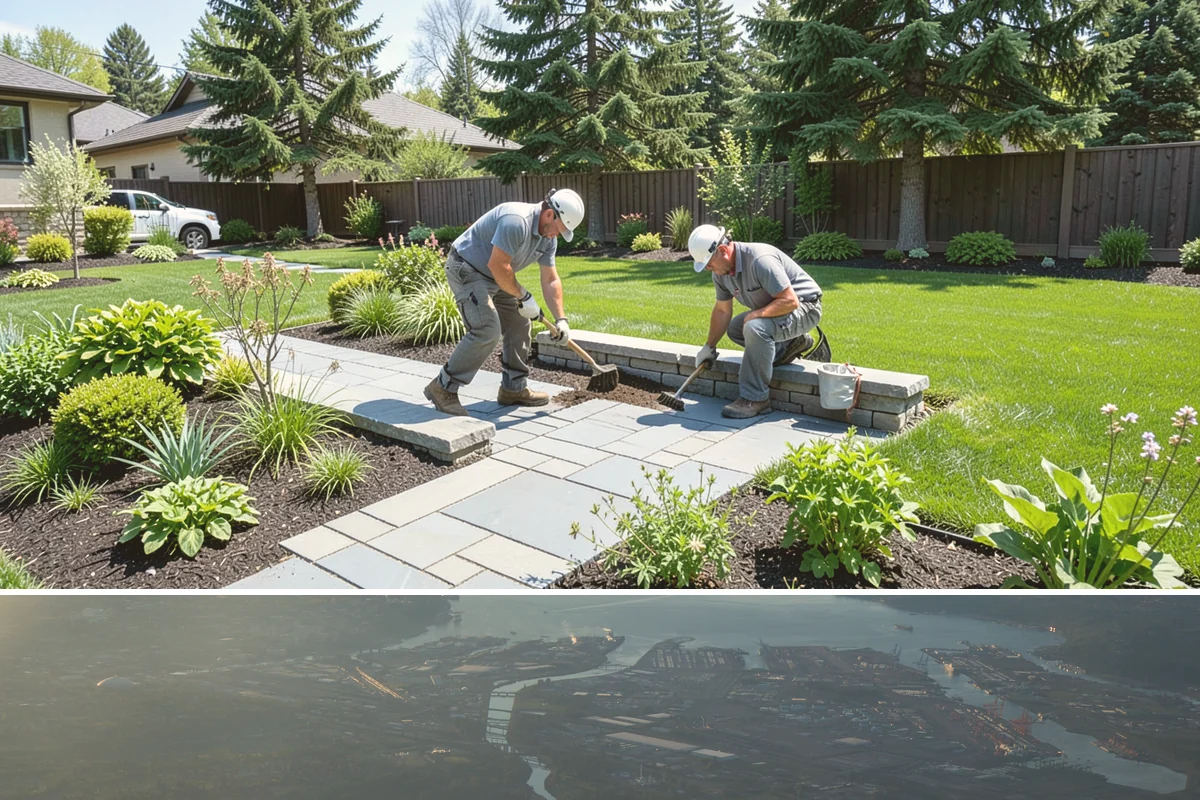 Fountain Installation in Fife, Pierce County, WA - Best installed spring through fall.