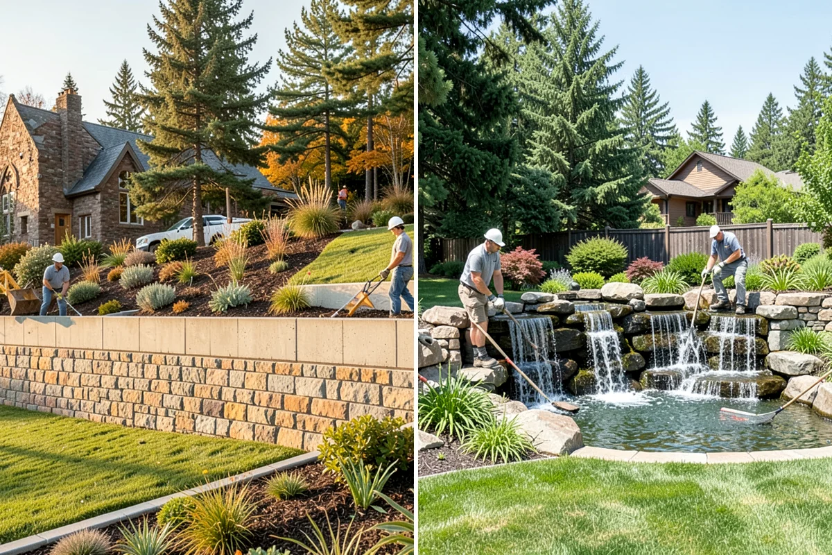 Fountain Installation in Fircrest, Pierce County, WA - Choose the fountain style and location