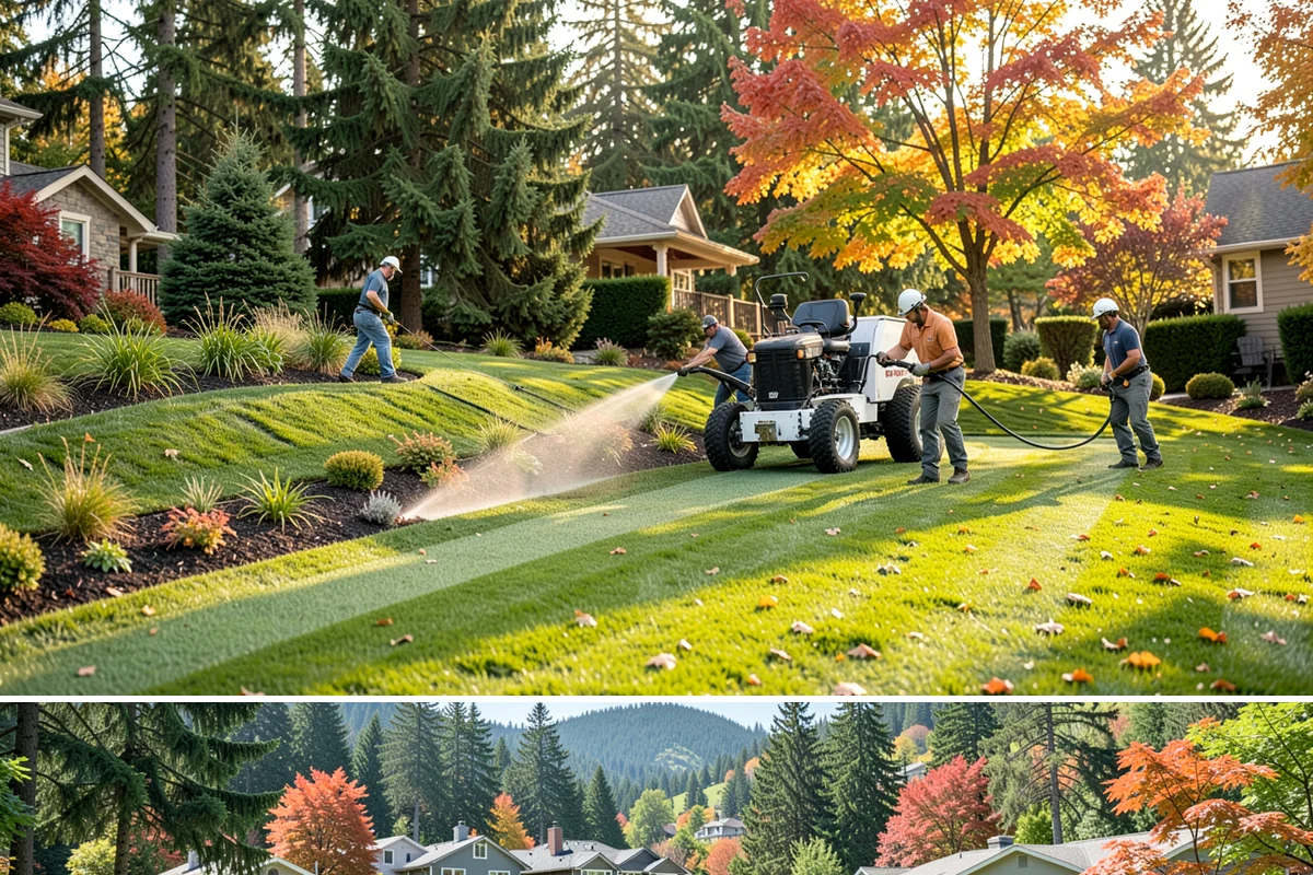 Fountain Installation in Fircrest, Pierce County, WA - Best installed spring through fall.
