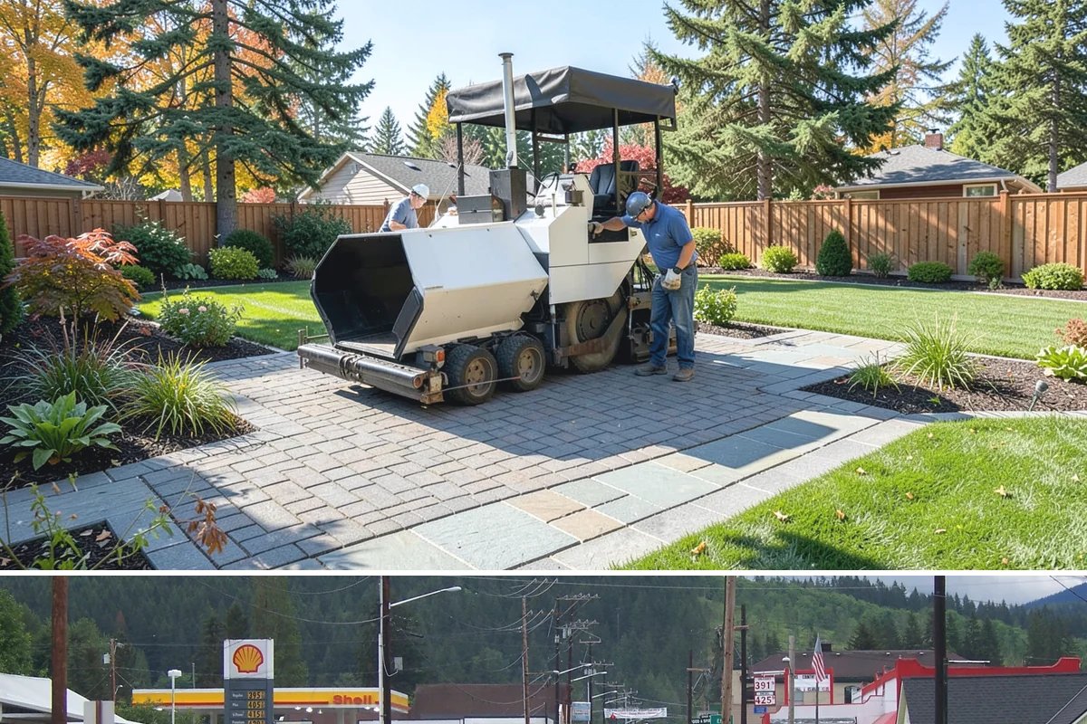 Fountain Installation in Granite Falls, Snohomish County, WA - Best installed spring through fall.