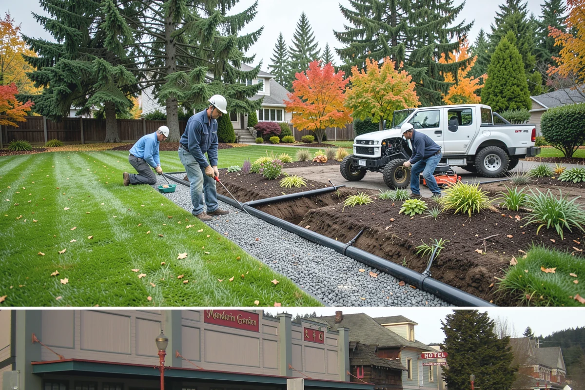 Fountain Installation in Issaquah, King County, WA - Best installed spring through fall.