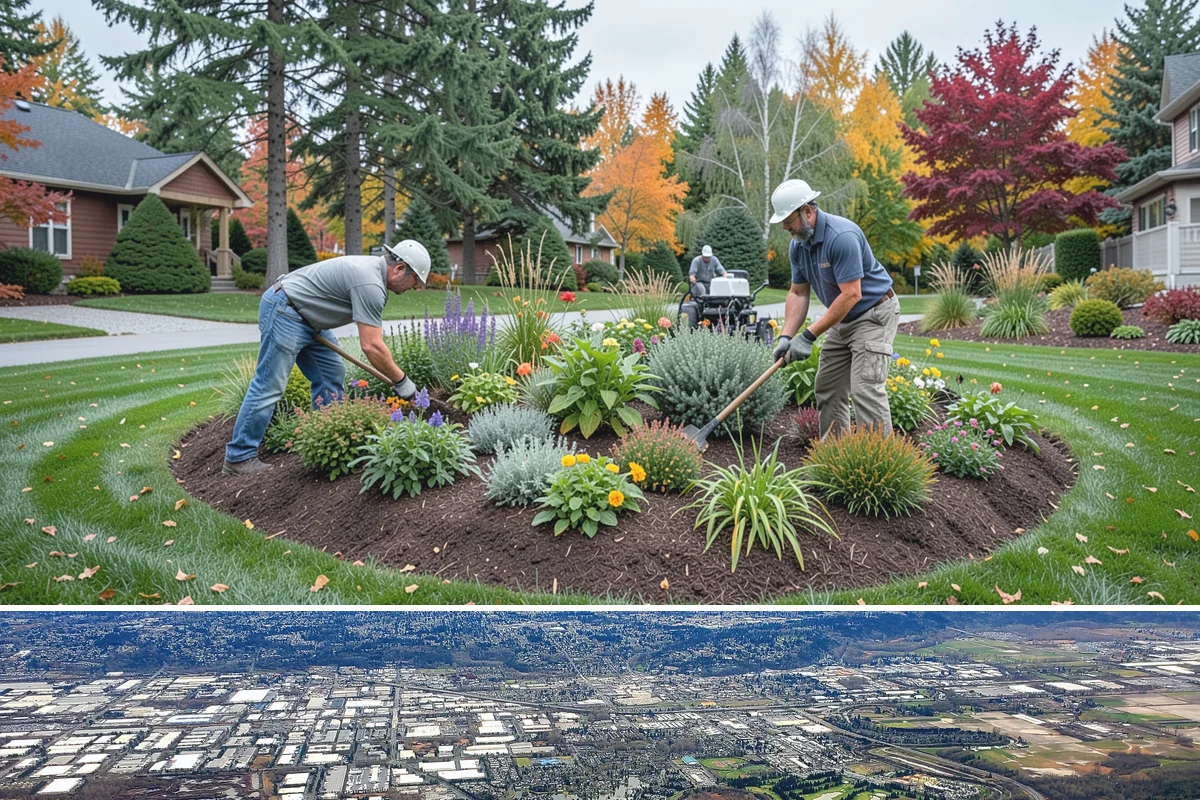 Fountain Installation in Kent, King County, WA - Best installed spring through fall.
